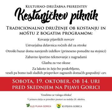 Kostanckov piknik 24-vabilo150x150mm